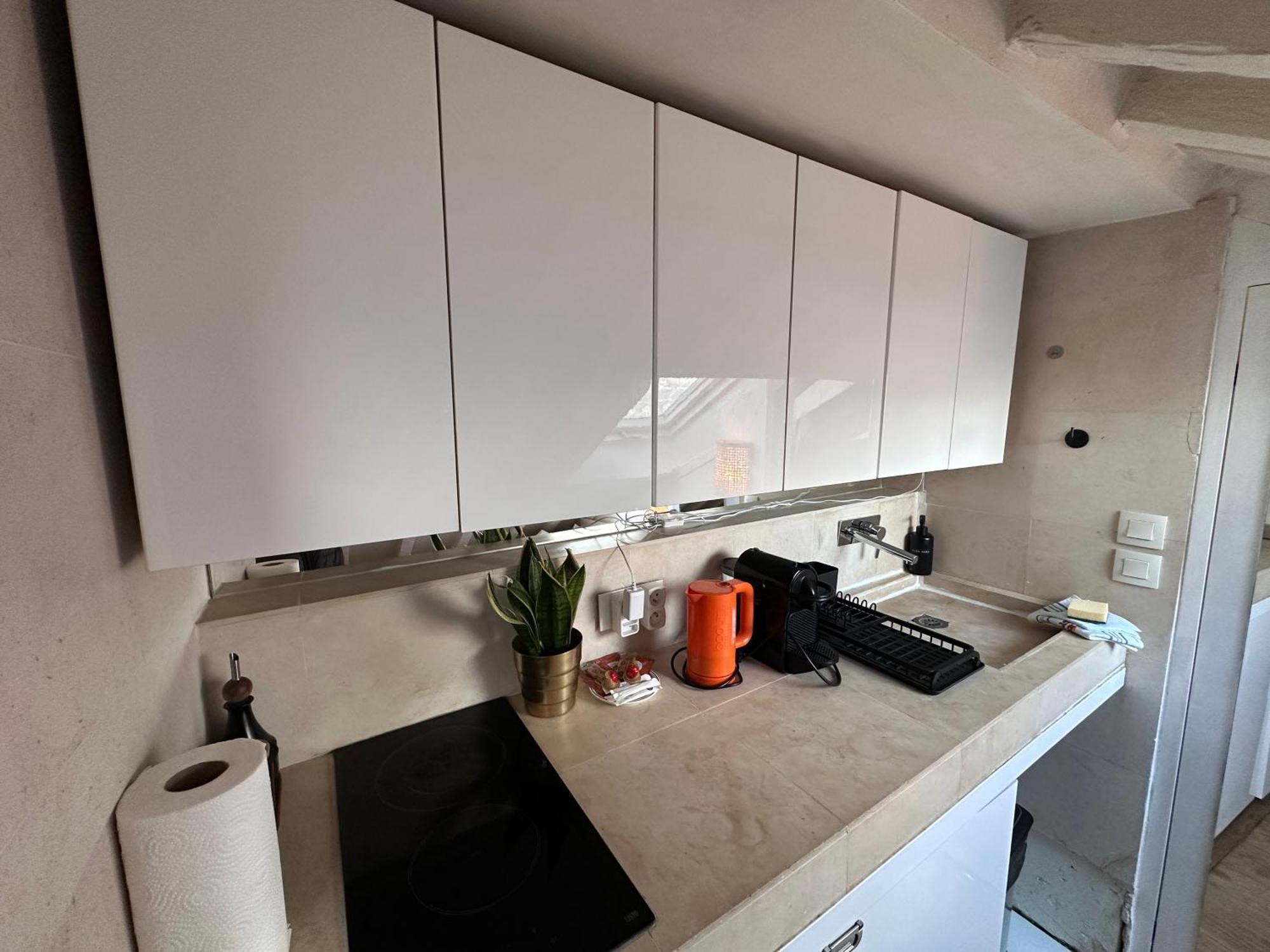 Апартаменты Marais Rooftop Studio - Metro Filles Du Calvaire Париж Экстерьер фото